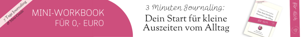 Mini-Workbook für deinen Deal mit dir für mehr Me-Time