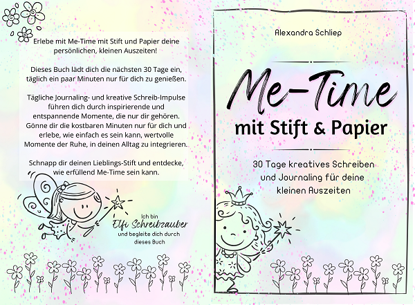 Buchcover zu Me-Time mit Stift und Papier
